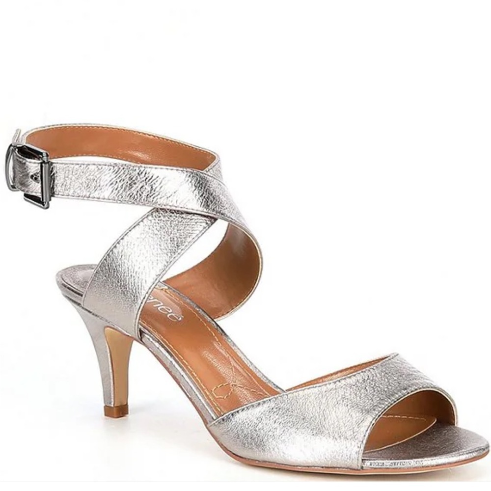 J. Renee Sonocino Metallic Dress Sandals